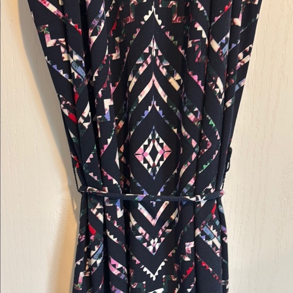 Banana Republic Blue Pink Halter Dress - Picture 9 of 9